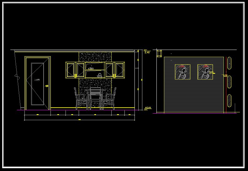 ★豪宅餐廳設計Autocad模板 餐廳設計圖 日式餐廳 西式餐廳 餐廳配置圖 商業餐廳 廚房配置