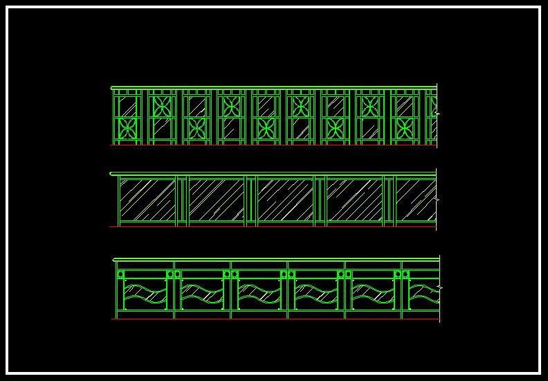★圍牆欄杆鐵藝鍛造設計Autocad模板 歐式古典鐵藝鍛造設計 鐵藝鍛造設計圖 鐵藝鍛造設計元素